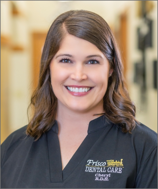 Registered dental hygienist Cheryl